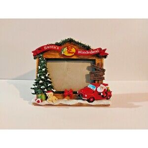 BASS PRO SHOPS SANTA'S WONDERLAND LED PHOTO FRAME
